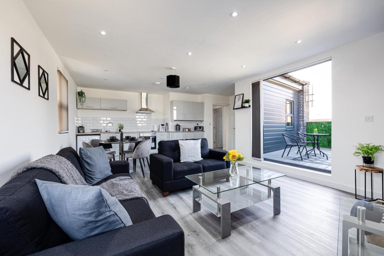 Top Floor Apartment With Private Balcony In Stockport Centre By Hass Haus Esterno foto