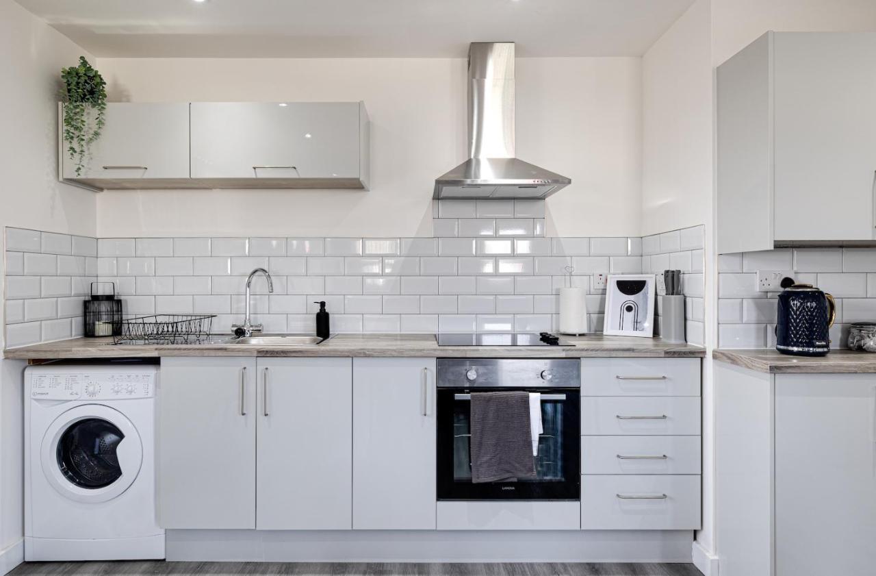 Top Floor Apartment With Private Balcony In Stockport Centre By Hass Haus Esterno foto
